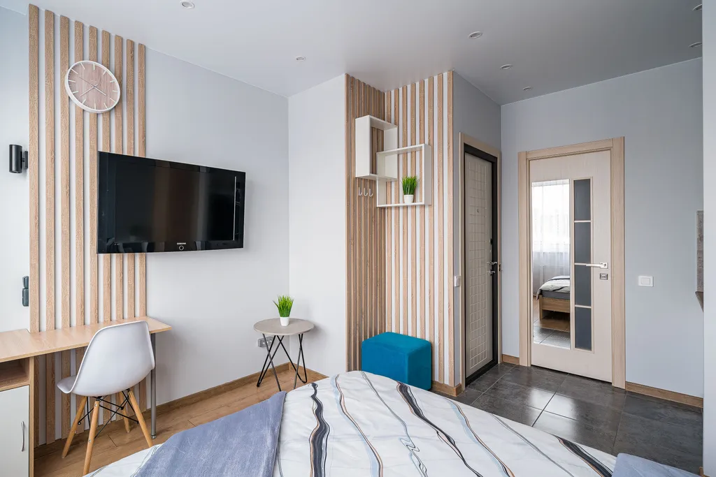 Стильная уютная студия On The Wave в ЖК Minsk World