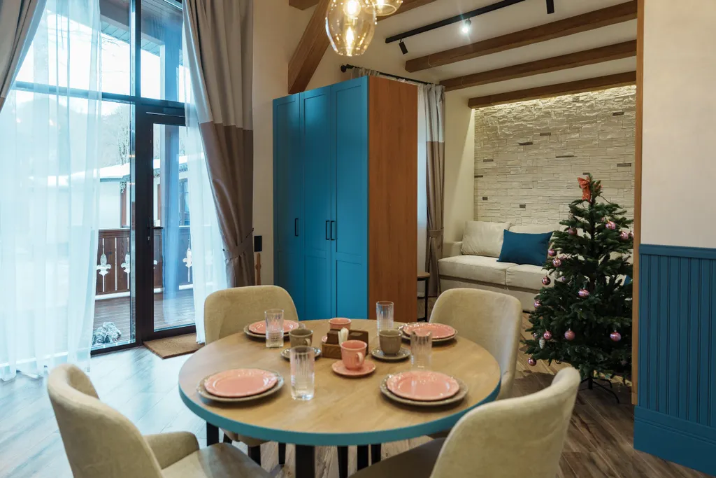 ШАЛЕ №3(1-ЭТАЖ) 70м² до 5 мест