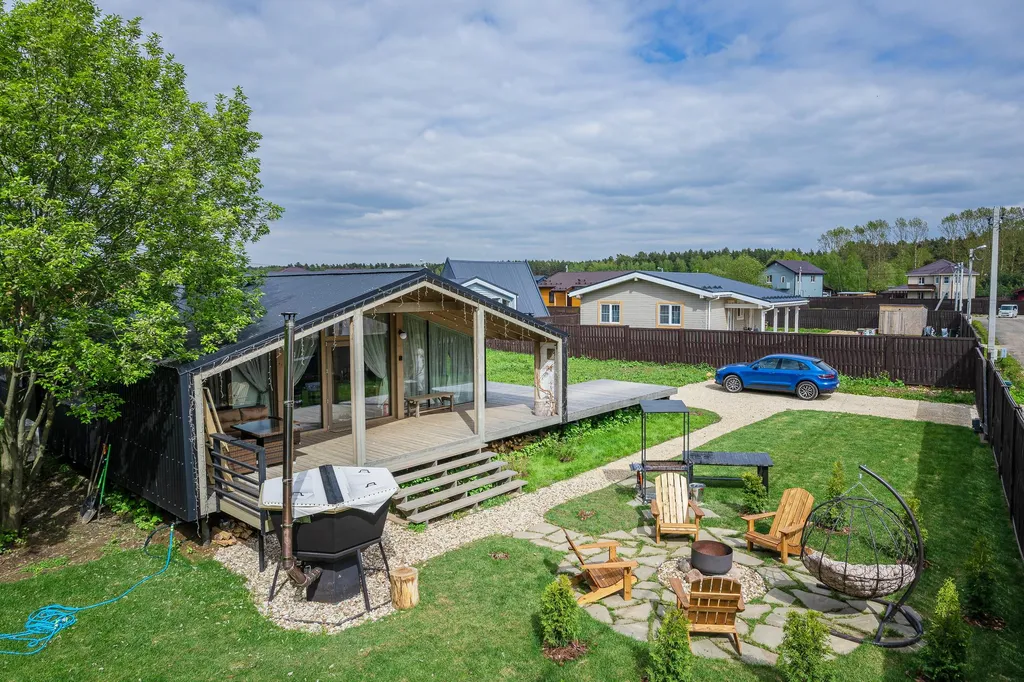 Коттедж Дом "Свет" с 3 отдельными спальнями и чаном — Семеновское