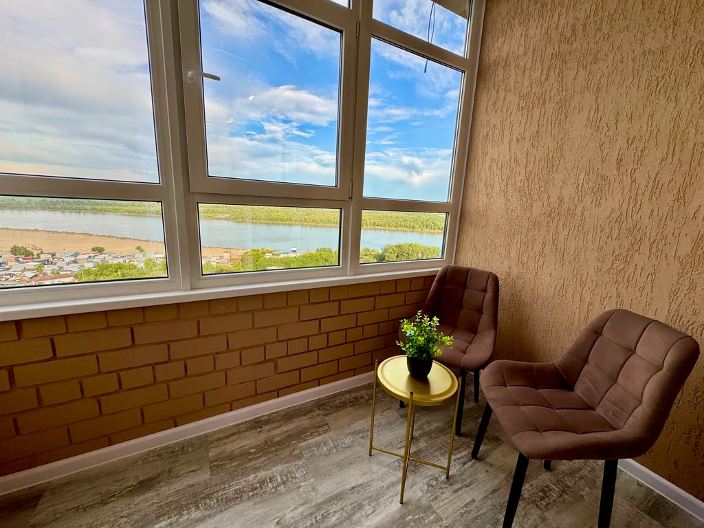 Квартира с шикарным видом на реку Обь