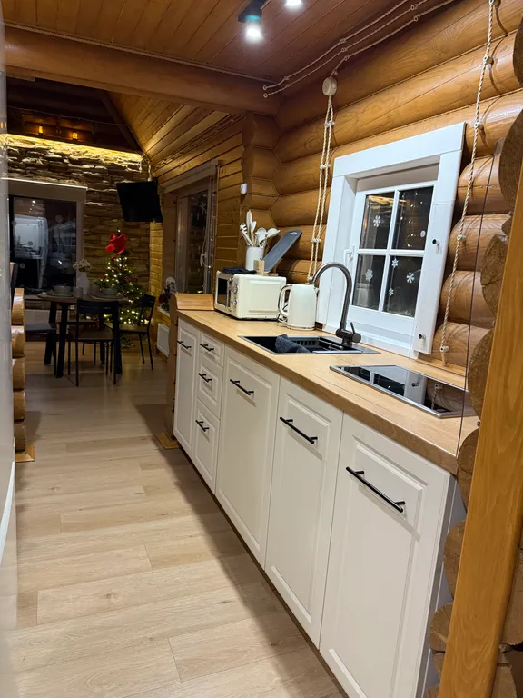 Уютный охотничий дом с чаном, бассейном и баней