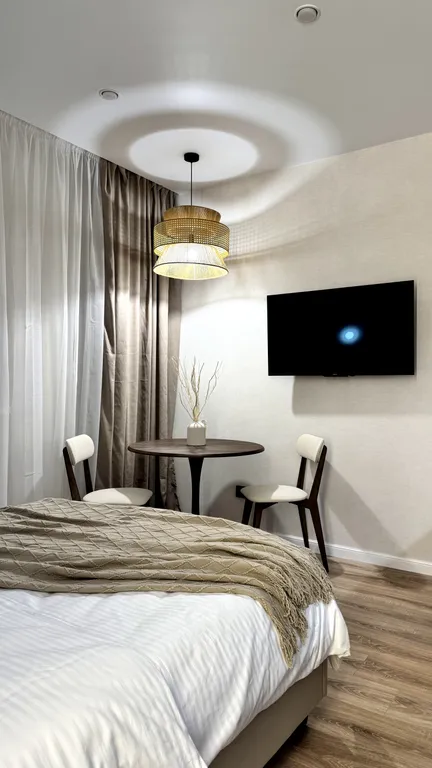 Квартира Уютная квартира в стиле ваби саби в центре жк самолеты — Краснодар