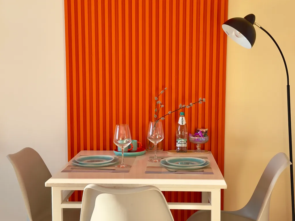 Студия с видом на море и горы