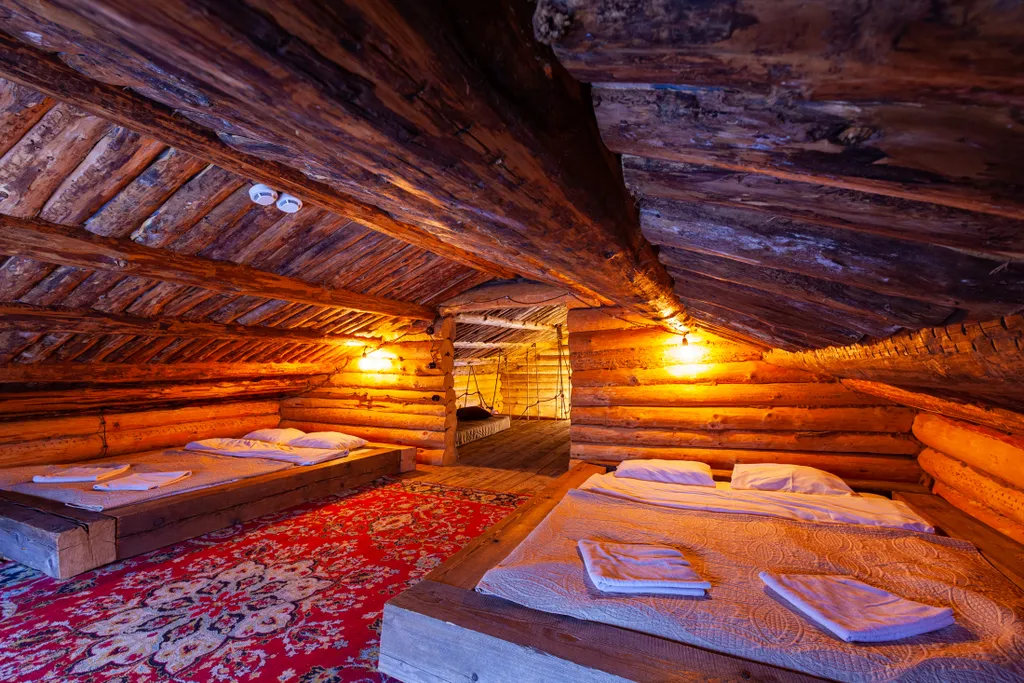 Деревянный домик