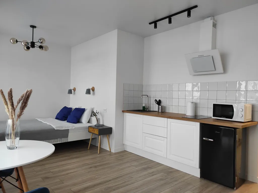 Современная сканди-студия с кондиционеромв 5 минутах на авто от центра