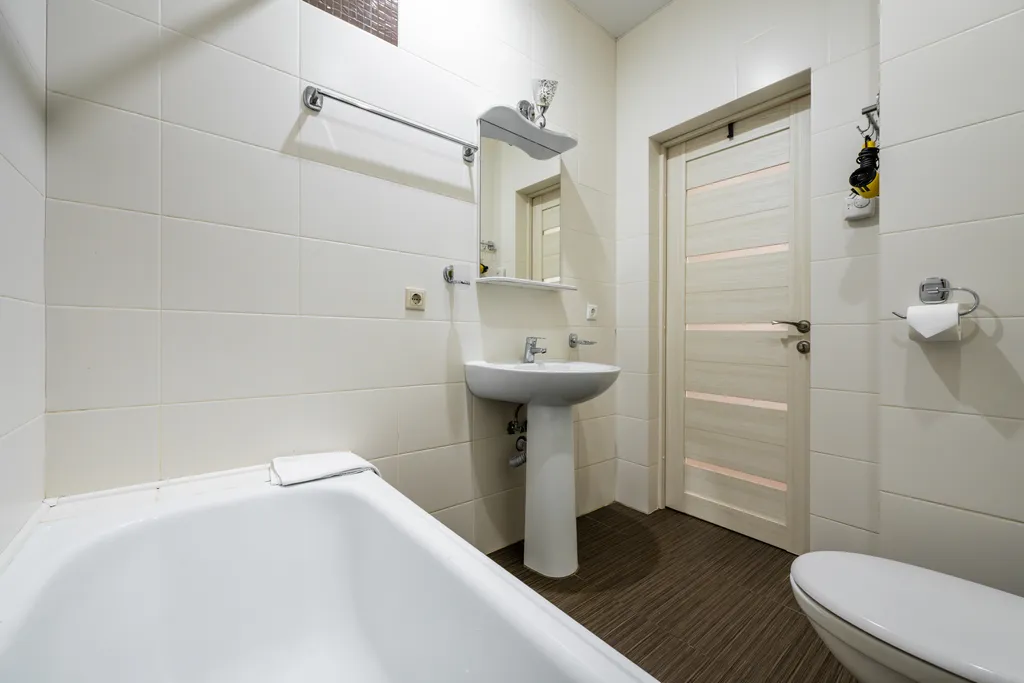 Классические апартаменты с двумя спальнями и ванной, 1 этаж