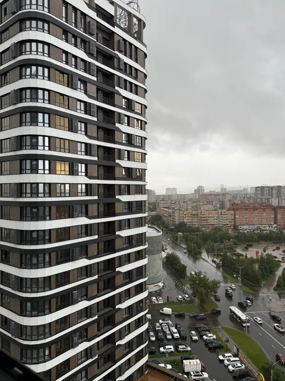 Квартира Квартира Стильная студия в ЖК Метрополис с видом на парк — Красноярск