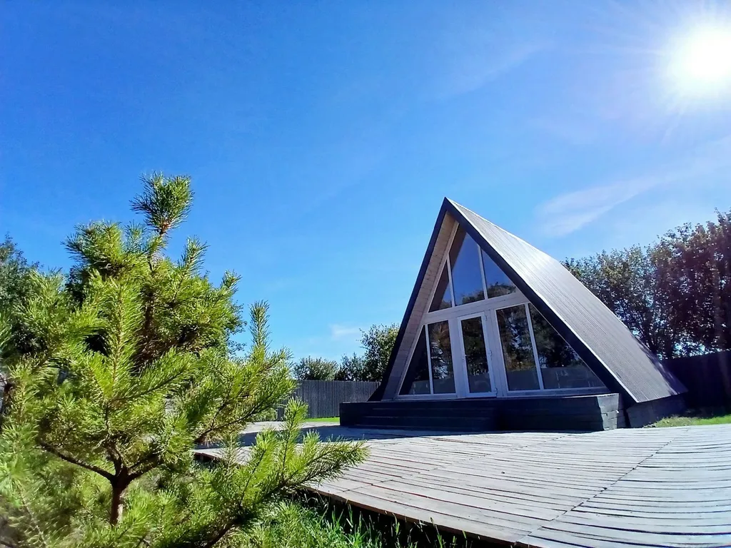 Уютный Афрейм с благоустроенной территорией