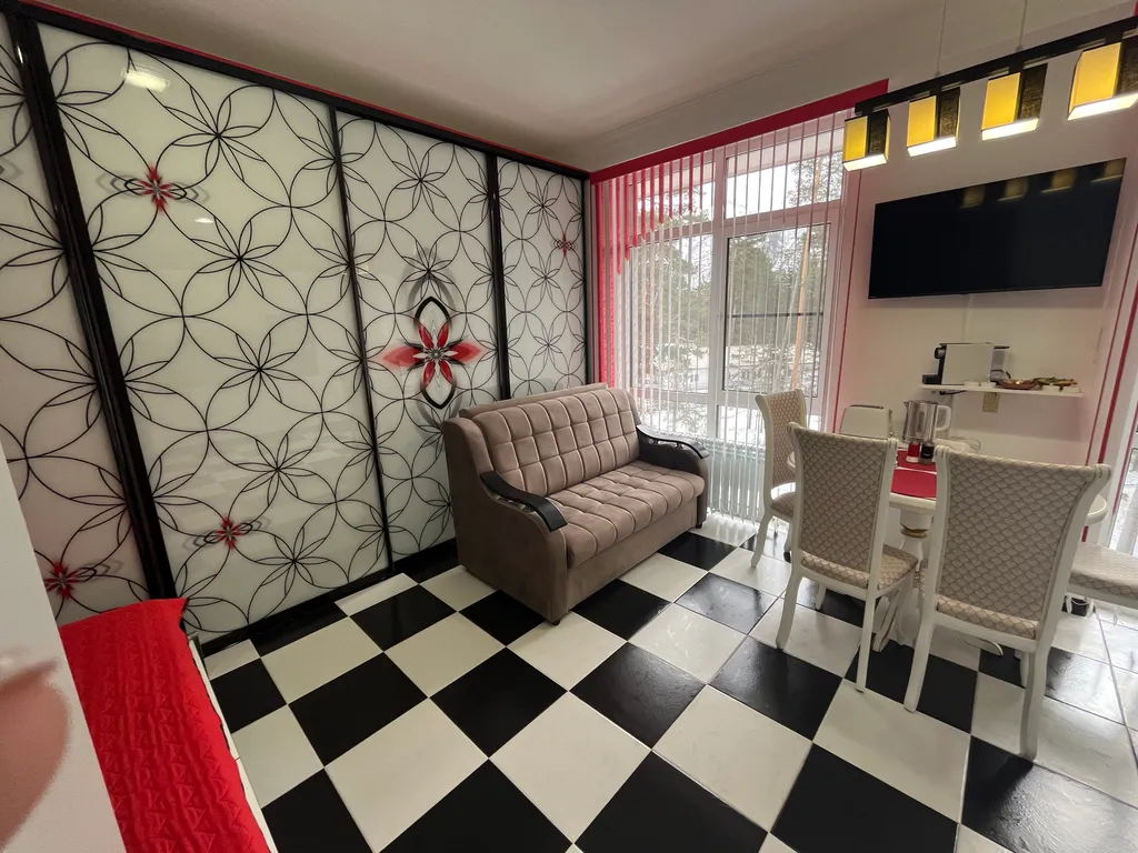 Комфортная и уютная квартира-студия с видом на горы