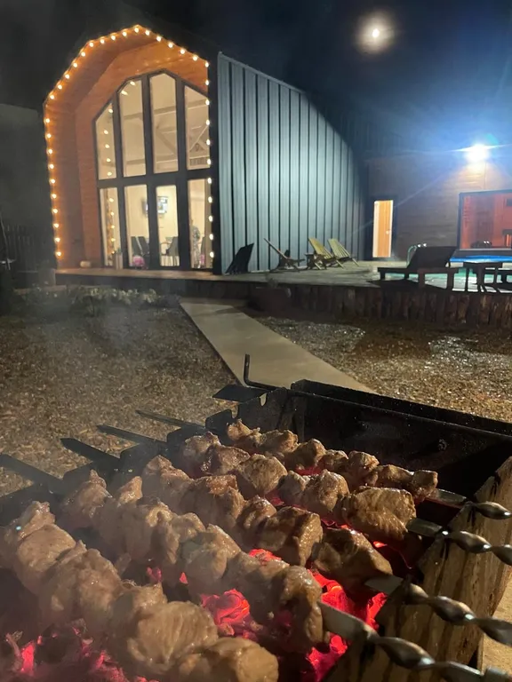 Барнхаус с баней и теплым бассейном