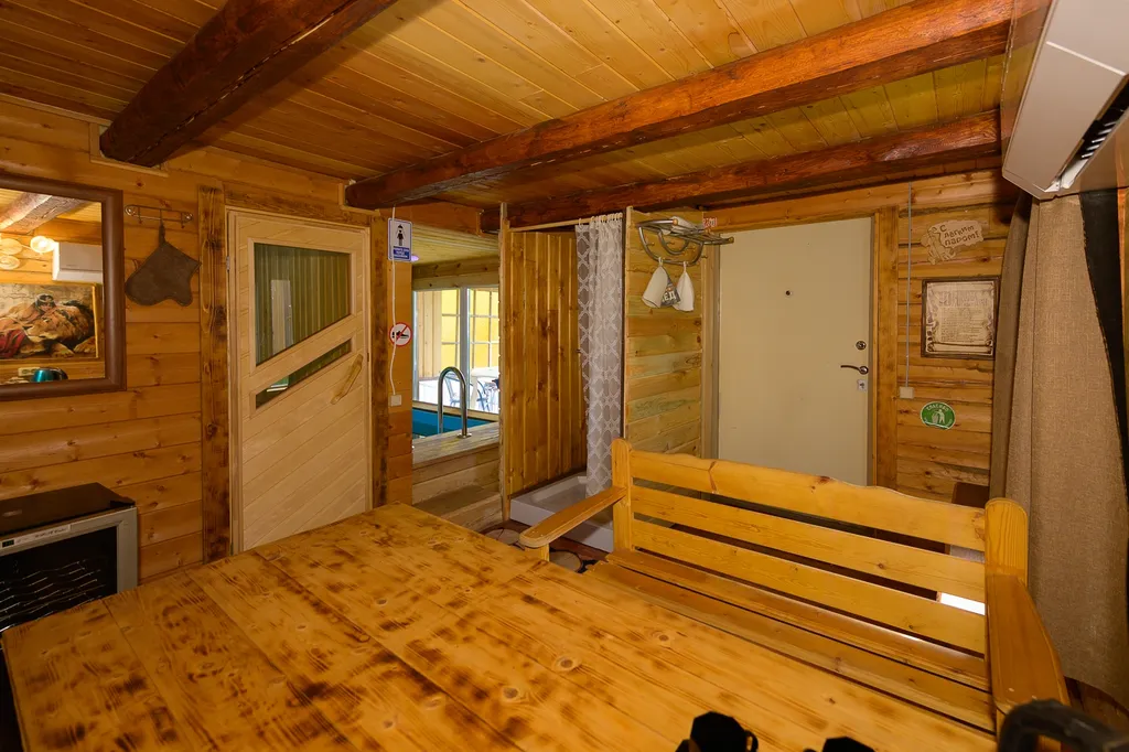 Коттедж Эко дом с баней и бассейнами рядом с Санкт-Петербургом — Кискелово