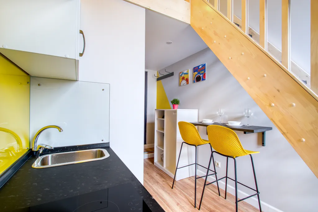 Квартира Квартира Двухуровневый апартамент-студия в ЖК ApartVille — Москва