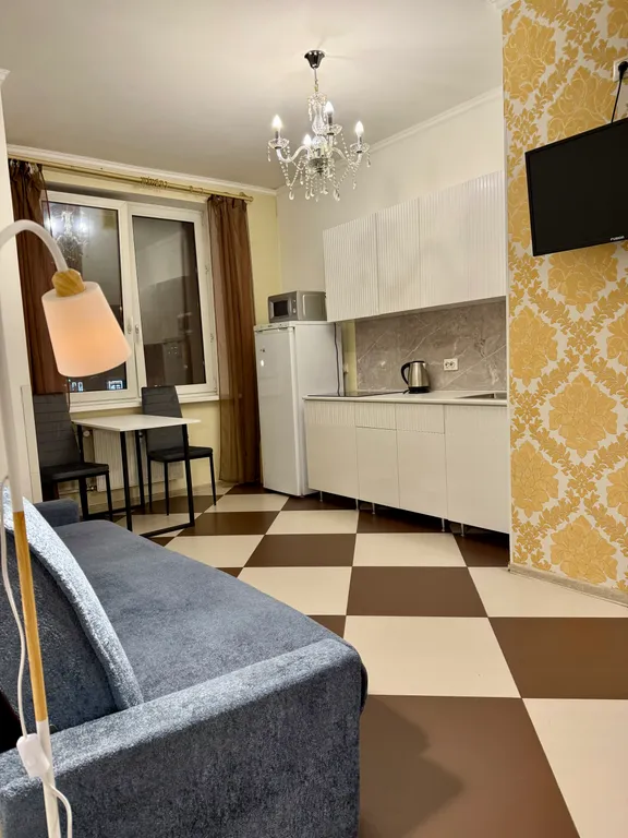 Квартира Квартира Уютная еврооднушка в Московском районе, недалеко от аэропорта — Санкт-Петербург