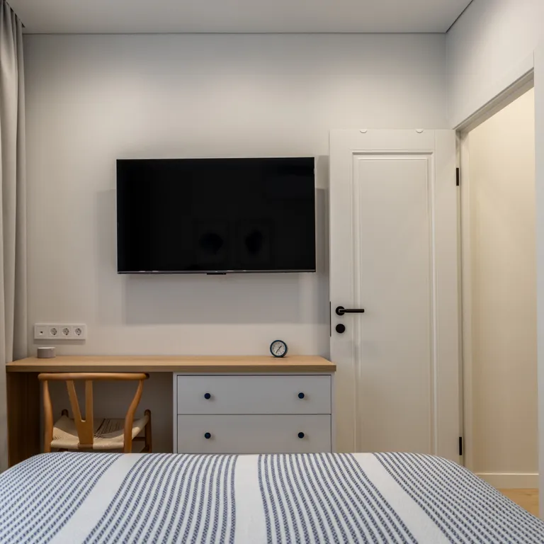 Квартира на видовом этаже с просторным балконом