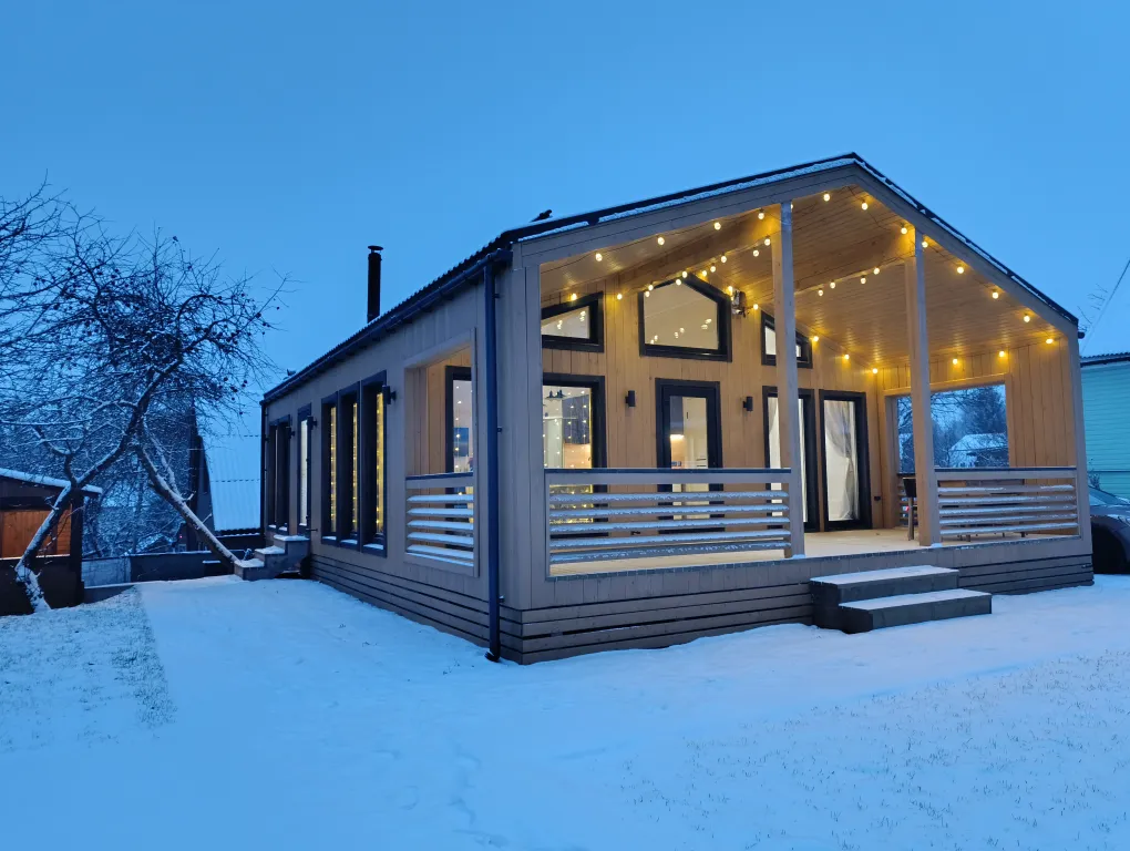 Коттедж Eco Village Voyage with sauna — аренда посуточно в Новое Токсово