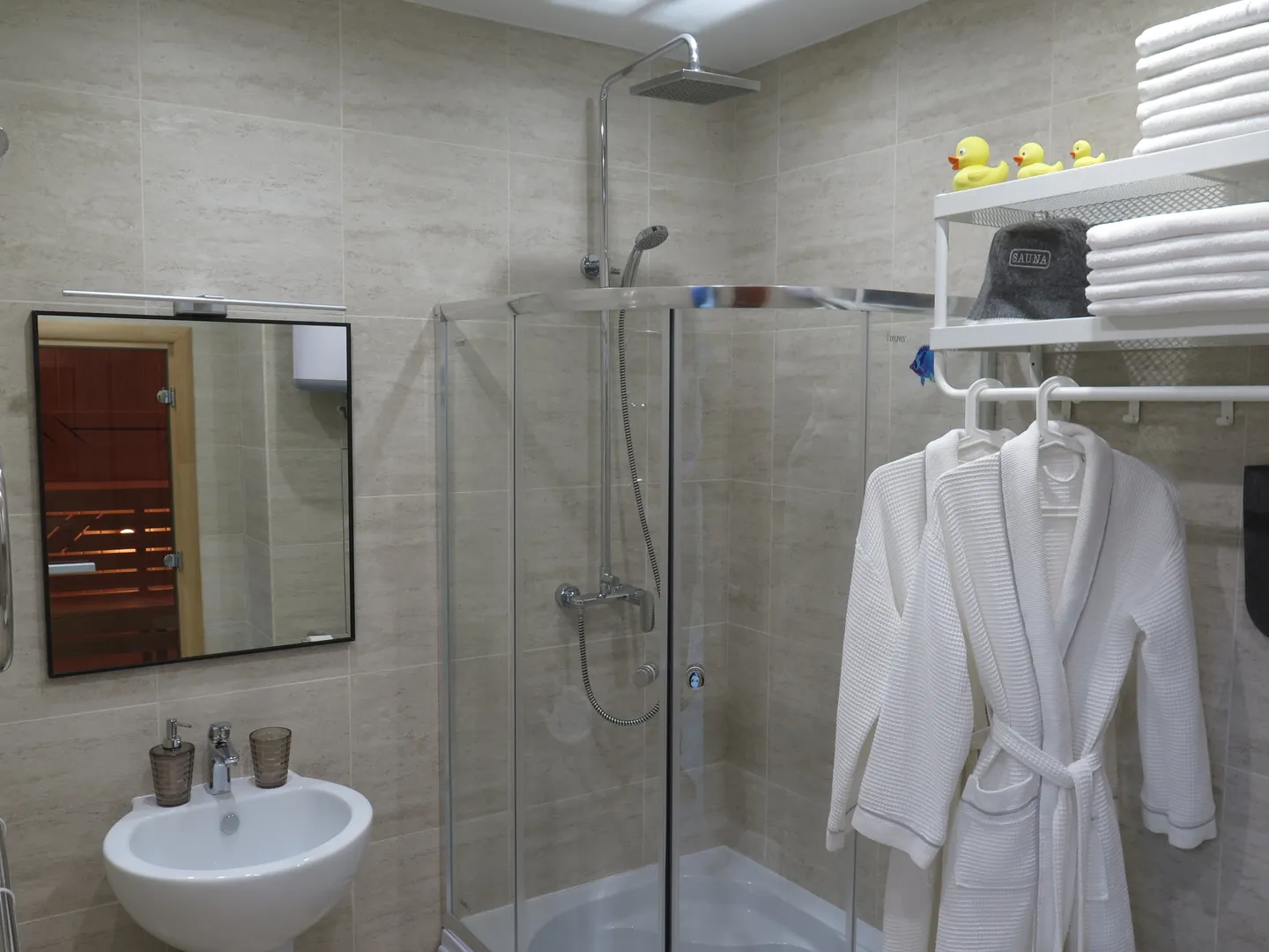 Апартаменты-студия с сауной