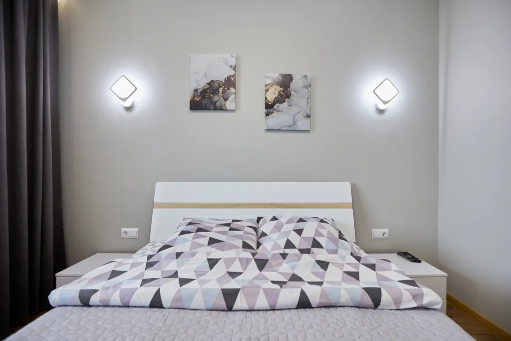 Евродвушка на высоком этаже с красивым видом