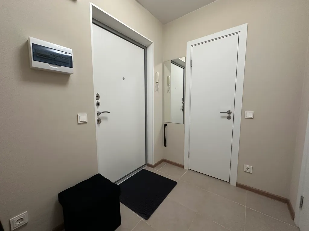 Студия с тремя раздельными кроватями