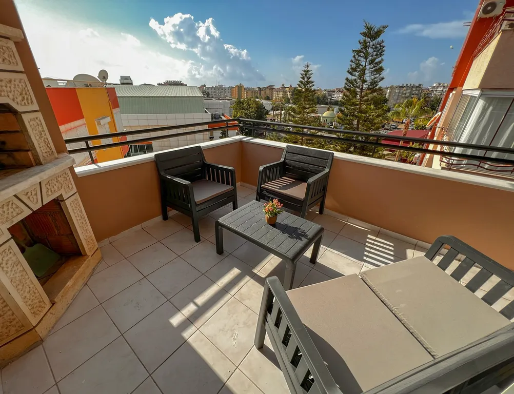 Аланья, пляж Клеопатра - 7 минут! 120 кв. метров, 4 комнаты.