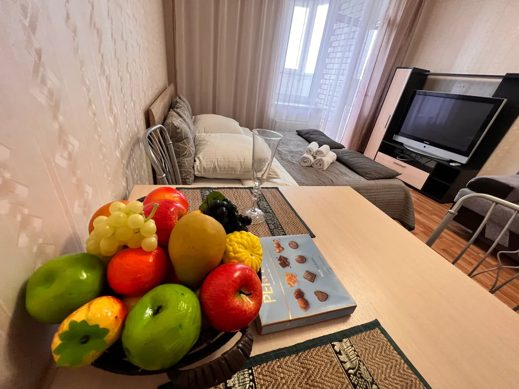 Квартира Уютная, студия, центр города, тц вояж, парковка, кафе, аквапарк — Тюмень