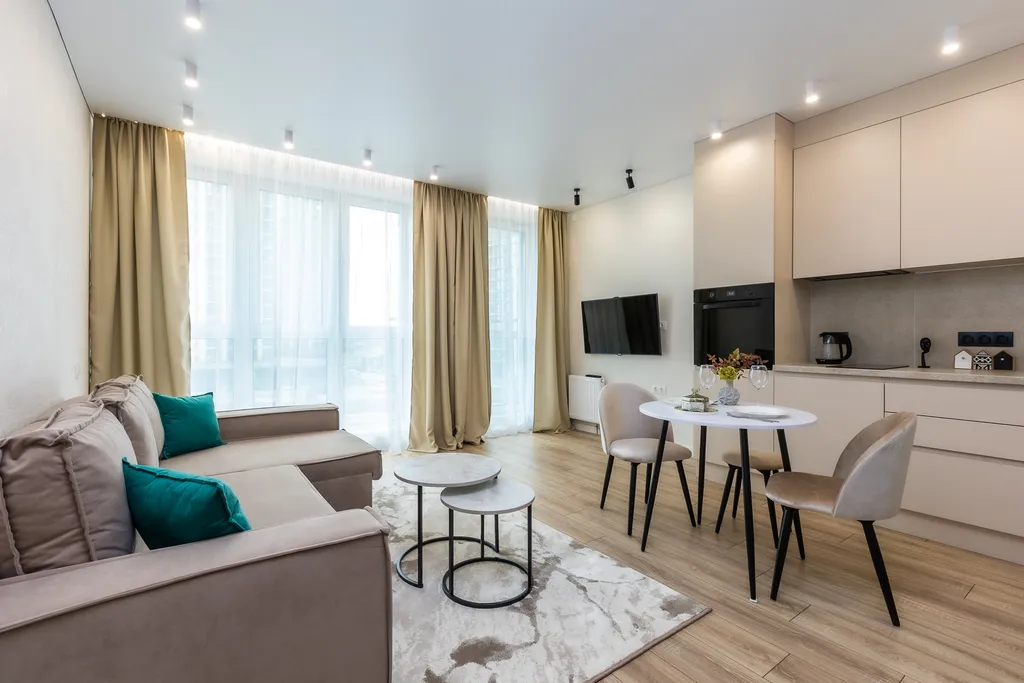 Студия Санторини в ЖК Минск-Мир