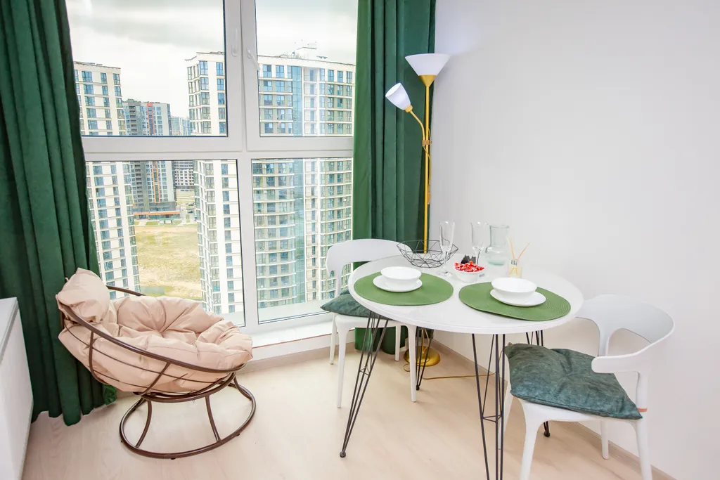 Квартира Новая студия с дизайнерским ремонтом ЖК Минск Мир — Минск