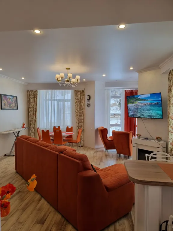 Уютные апартаменты в центре с панорамным видом на горы