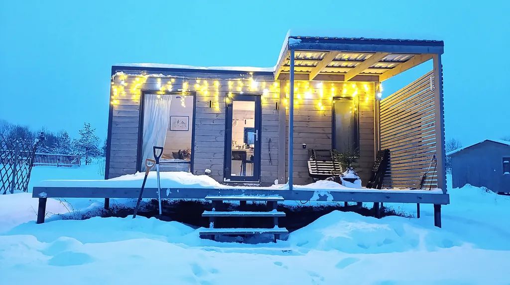 Коттедж Уютный минидом у реки — Тосно