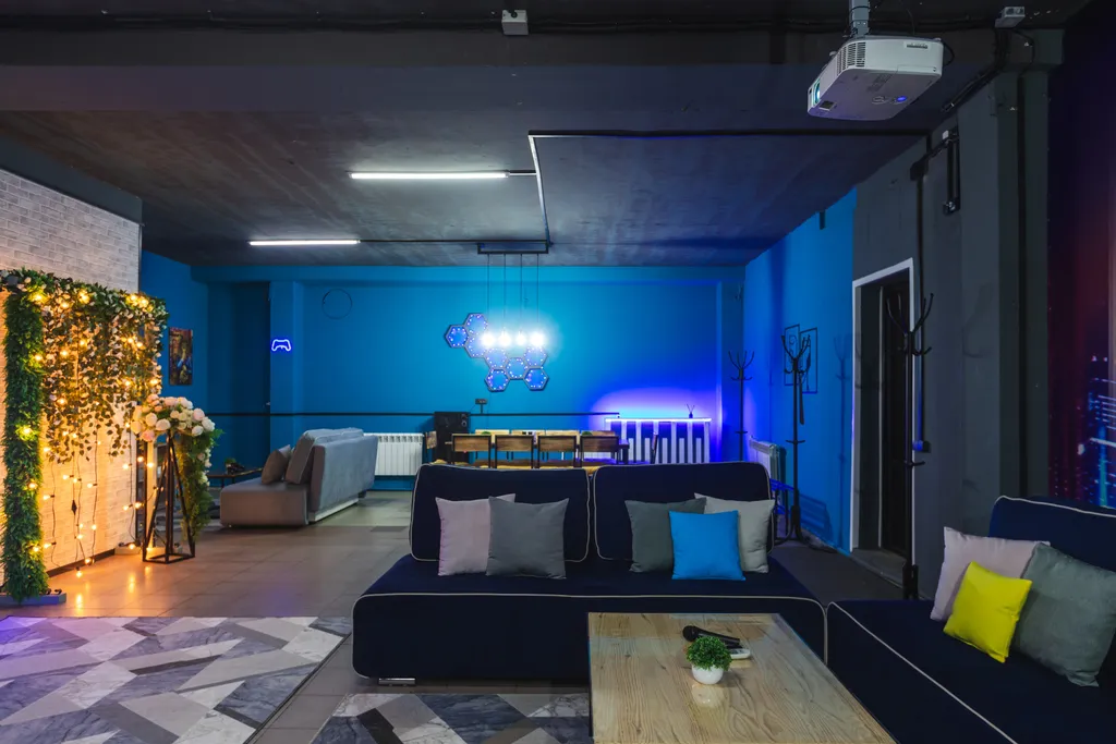 Квартира в стиле Лофт с караоке для дня рождения