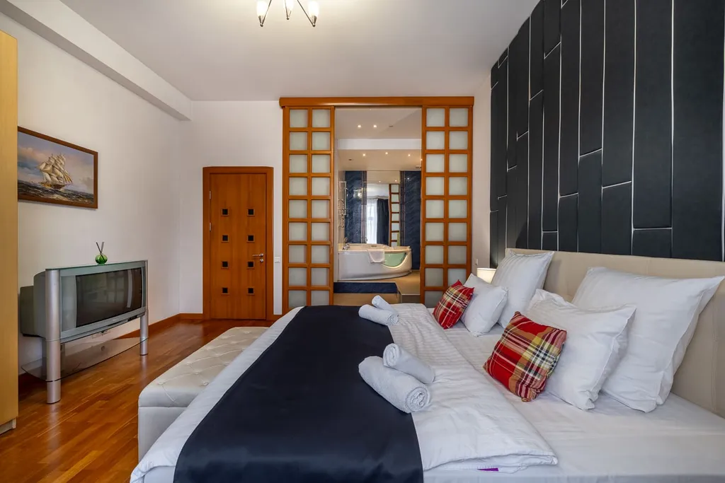 Квартира Квартира Апартамент с роялем и большой угловой ванной — Москва