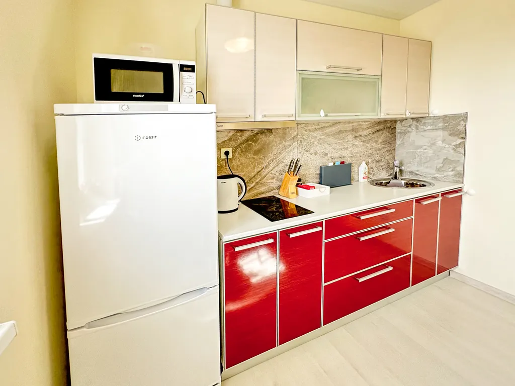 Светлая квартира в ЖК Армас с шикарным видом на город