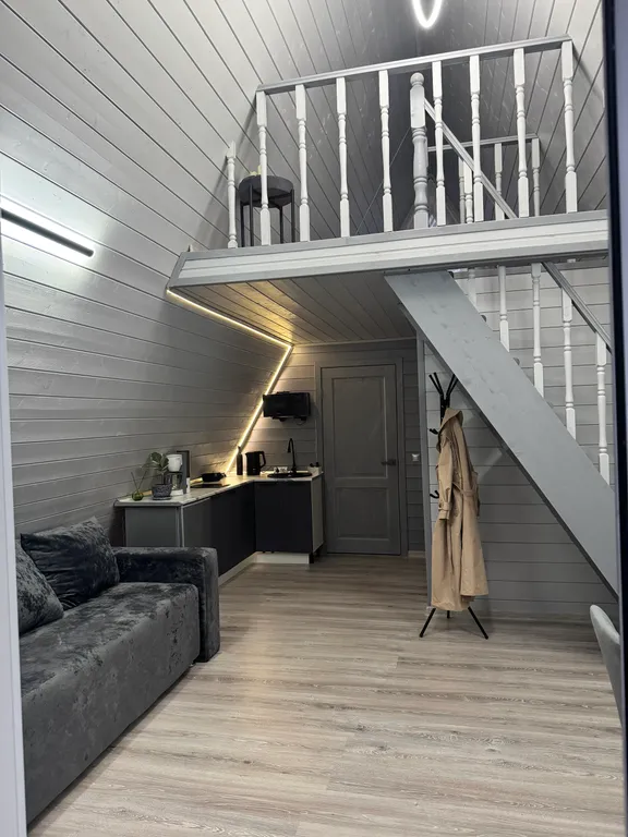 Коттедж Дом с баней и чаном у леса — Дубна