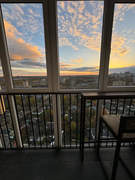 Видовая красивая sky студия в центре ЖК"Graff House"