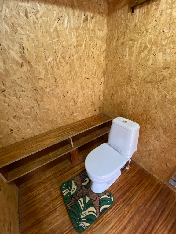 Домик с кондиционером и тихим двориком