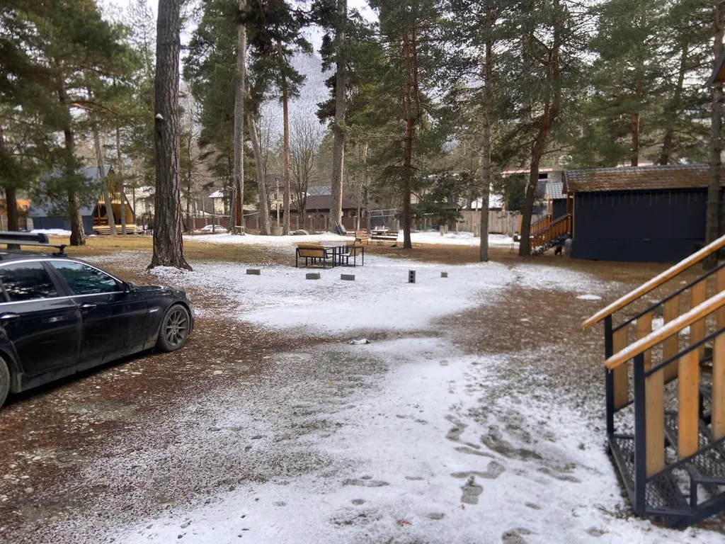 Шале домик в лесу