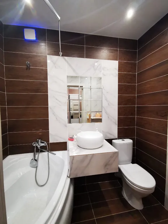 1-комнатная квартира с шикарным видом на набережную, первая линия у крокуса