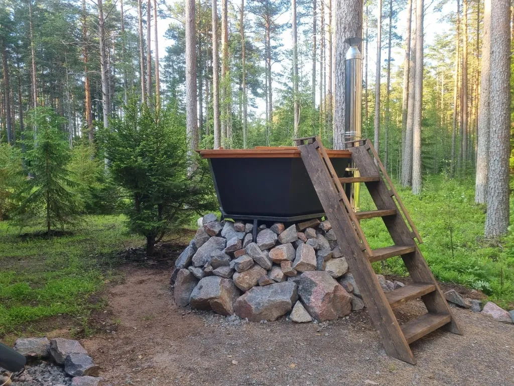 Дом 72m2 — чан, кухня, Wi-Fi