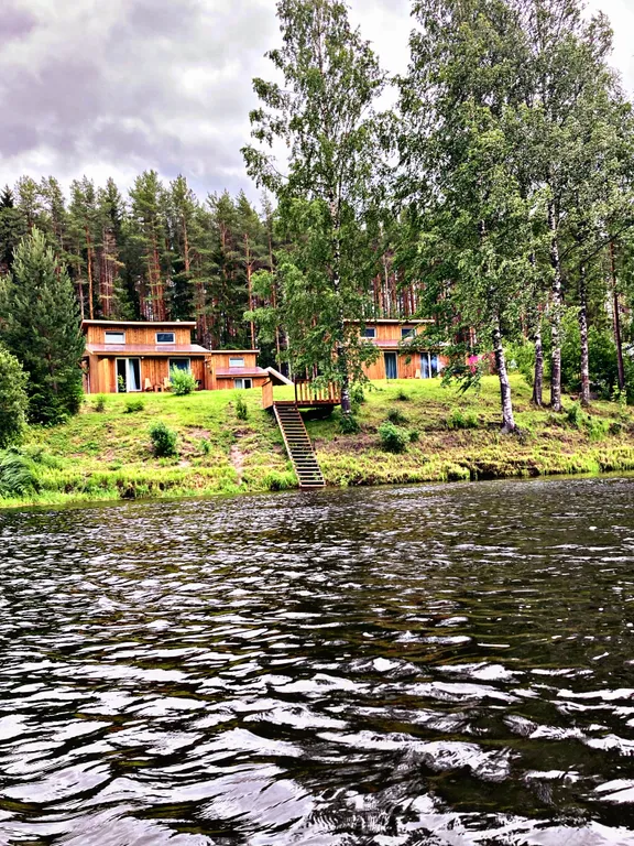 Семейный дом с сауной у реки N2