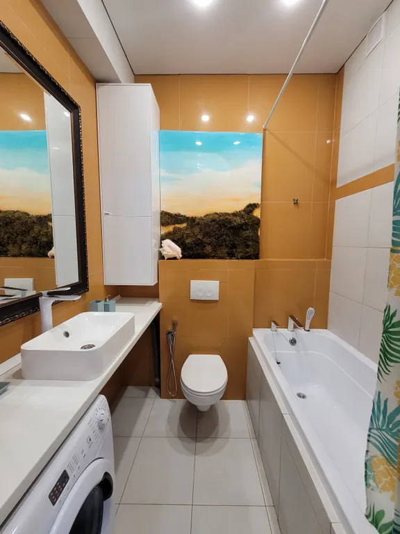 Квартира Квартира Уютная студия с видом на море — Лазаревское