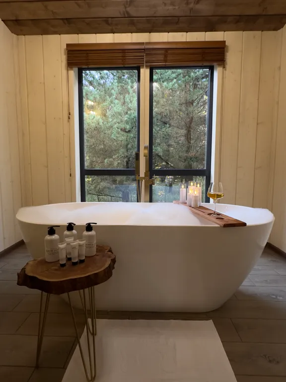 Дом с сауной и купелью в Подмосковье