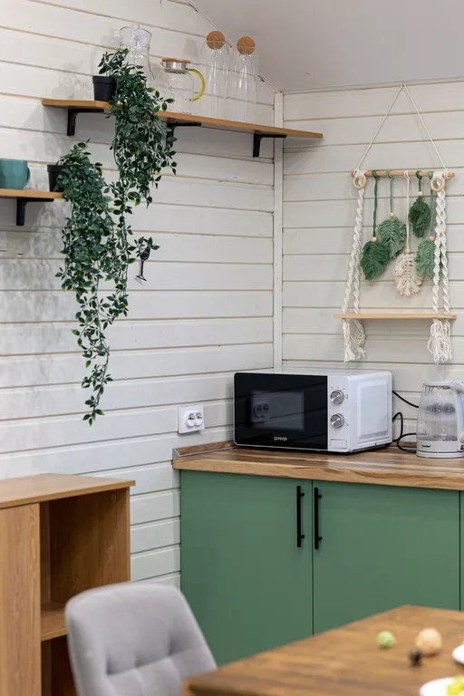 Изумрудный - дом с игровой зоной и костровой чашей