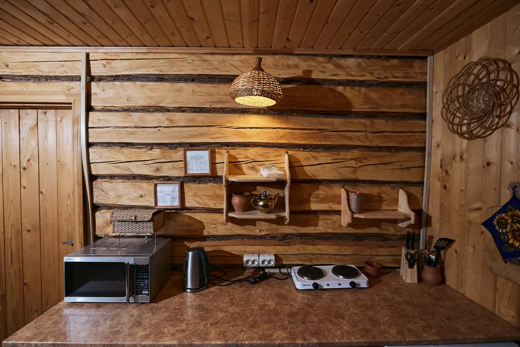 Домик с камином