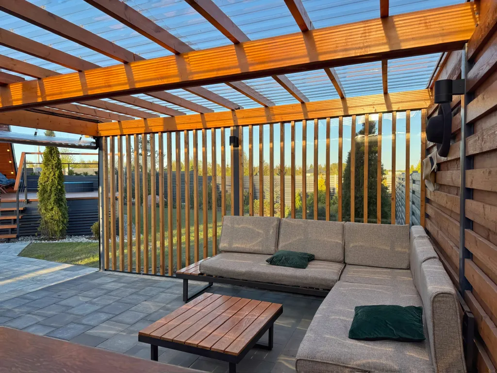 Стильный A-frame дом возле Балтийского побережья