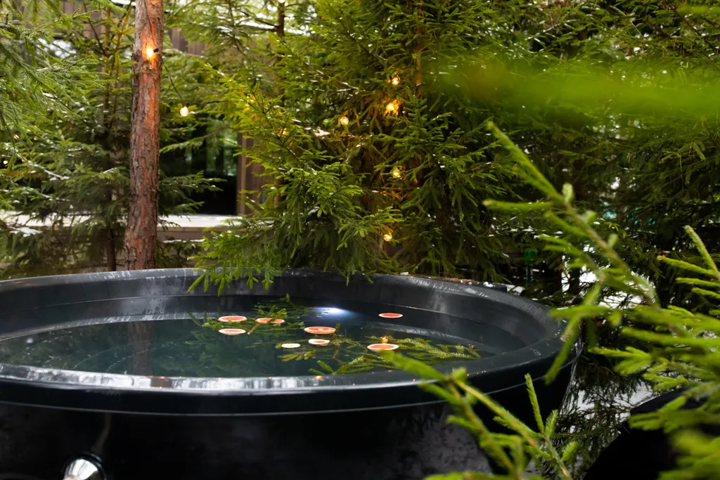 Коттедж Экcклюзивный дом с гopячим чaнoм в сосновом лесу — Семеновское