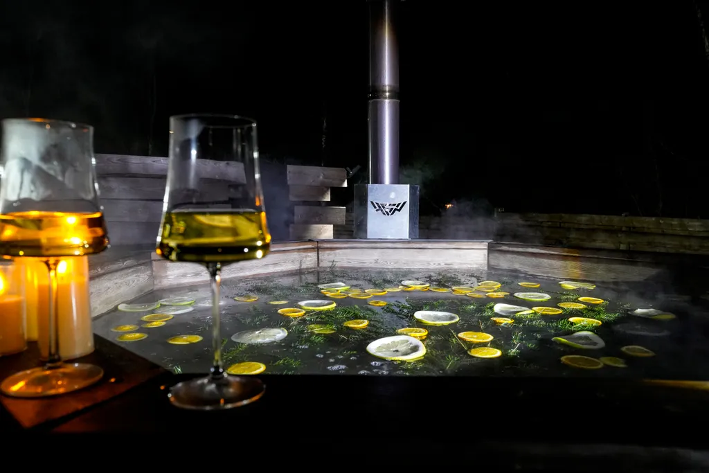 Уютный дом с чаном