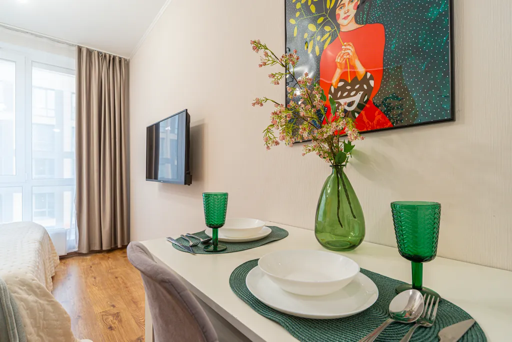 Квартира Уютная студия рядом с метро — аренда посуточно в Парголово