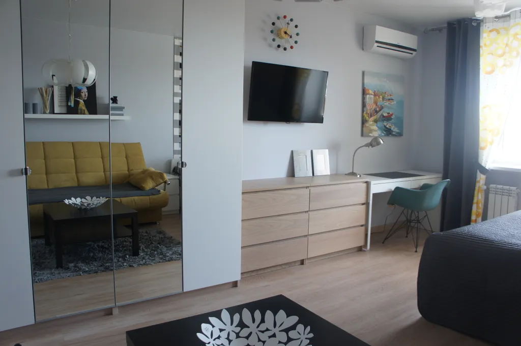 Квартира в прохладных тонах