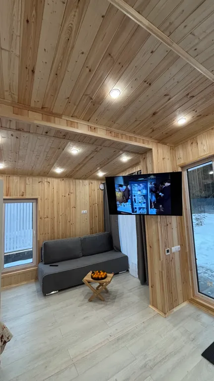 Уютный дом с баней у леса