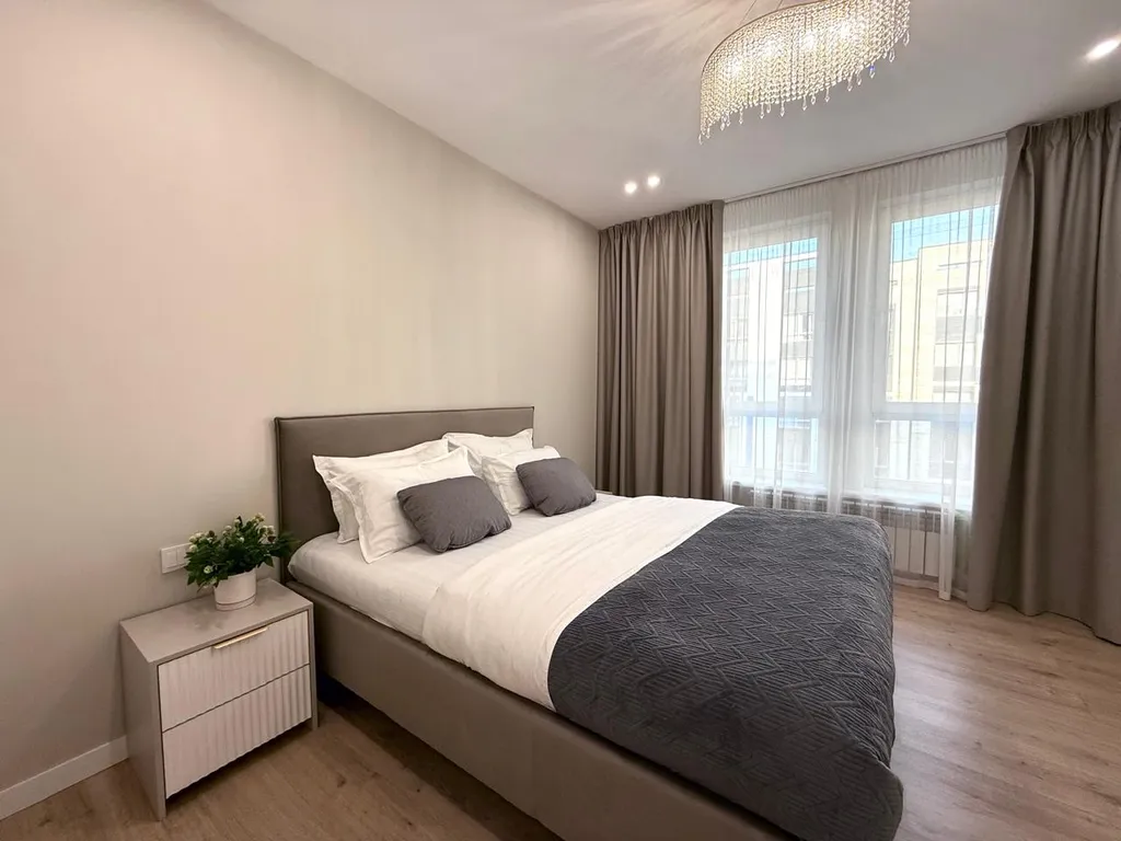 Просторная квартира в «Раимбек 14 резиденс» центр & питьевая вода — аренда посуточно в Алматы