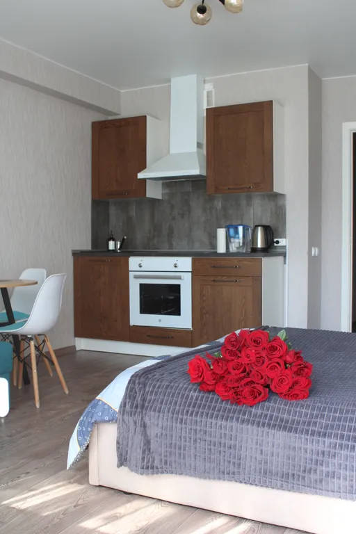 Студия на 18 этаже